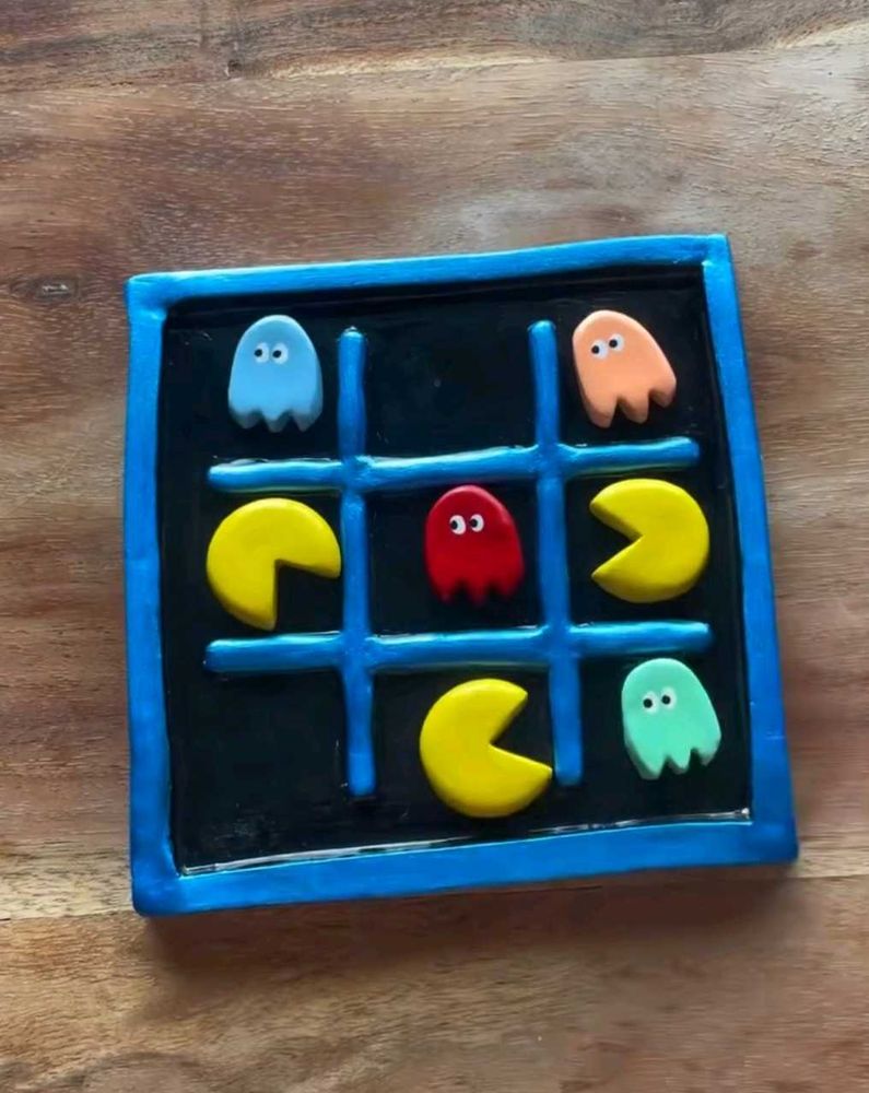 Pac Man Tic-tac-toe