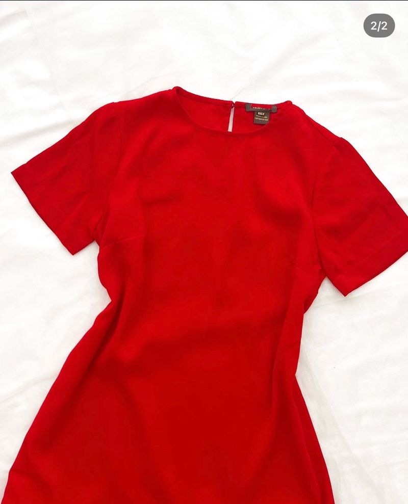 Red Casual Dress