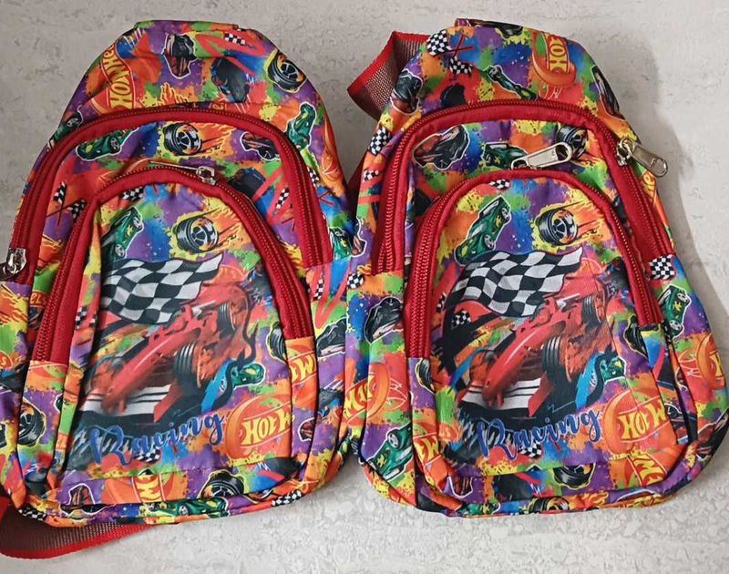 Hot Wheels Sling/Waist Pouch Bag Set Of 2