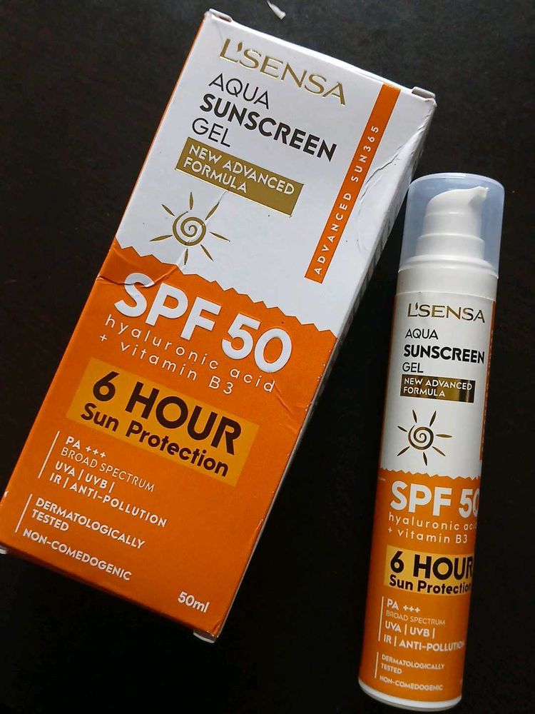L&#39;Sensa AQUA SUNSCREEN GEL