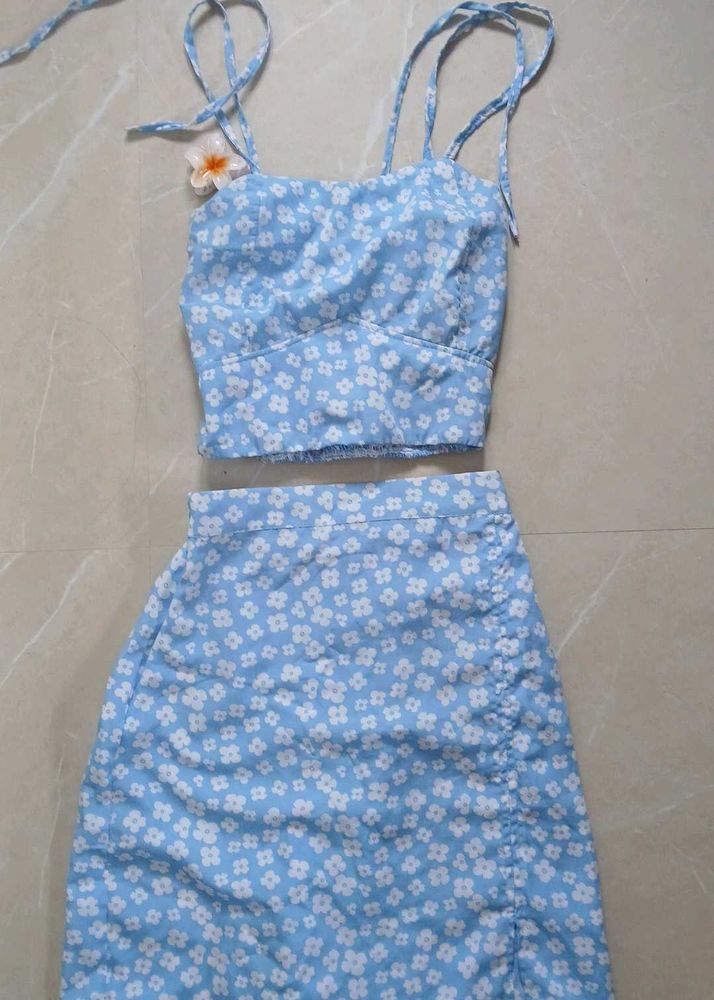 Skyblue co-ord set