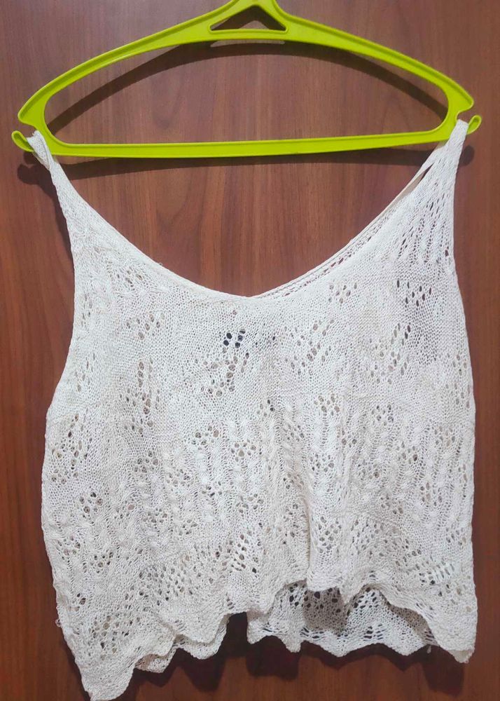 Crochet Knit Tank Top