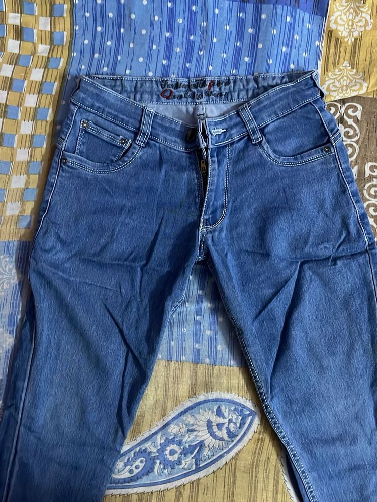 Stylish Blue Denim Jeans