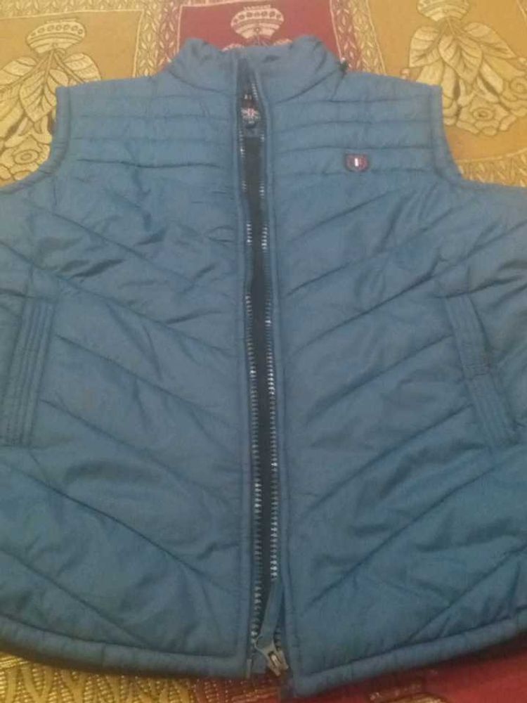 Blue Puffer Vest - Size XL New