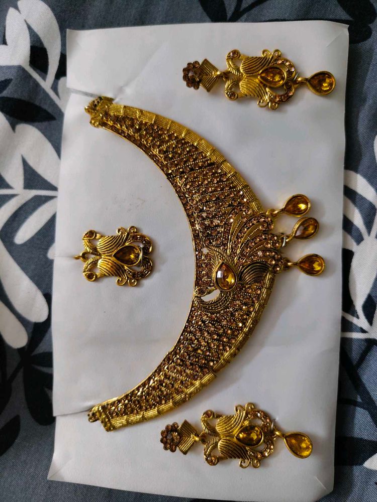 Gold Plated Jewelry Set