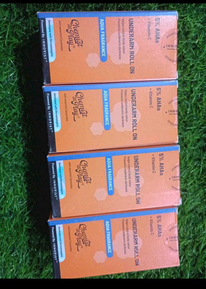 4 Chemist At Play Underarm Roll On