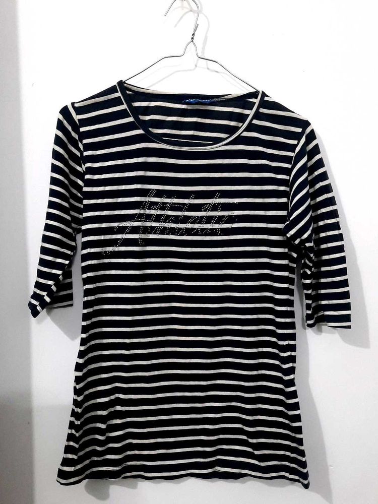 Striped Top For Women