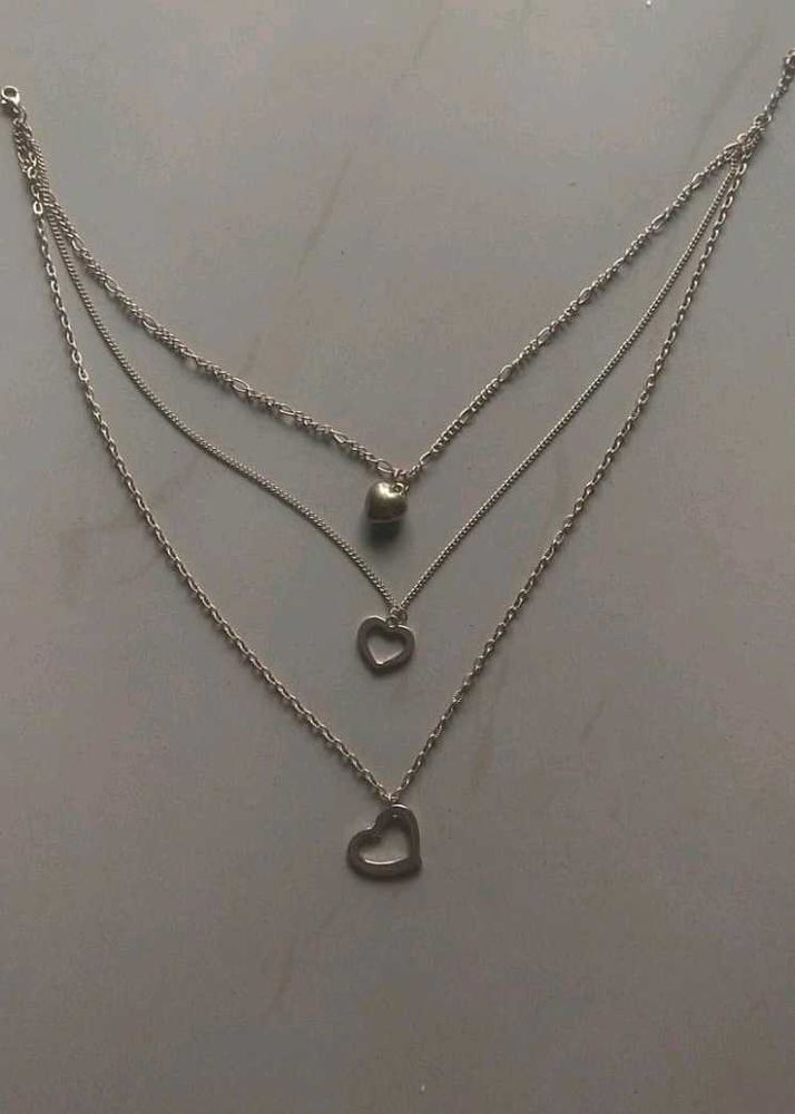 Layered Heart Necklace