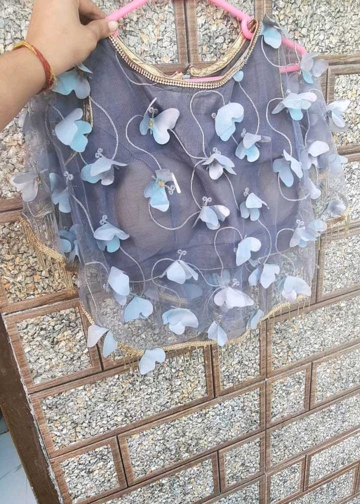 beautiful trending cape blouse