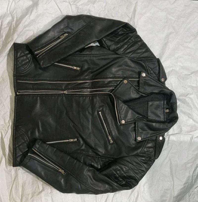 Black Biker Jacket
