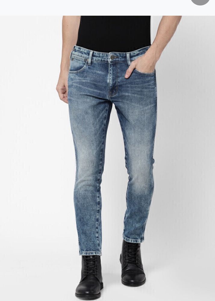 Wrangler Acid Wash Slim Fit Jeans