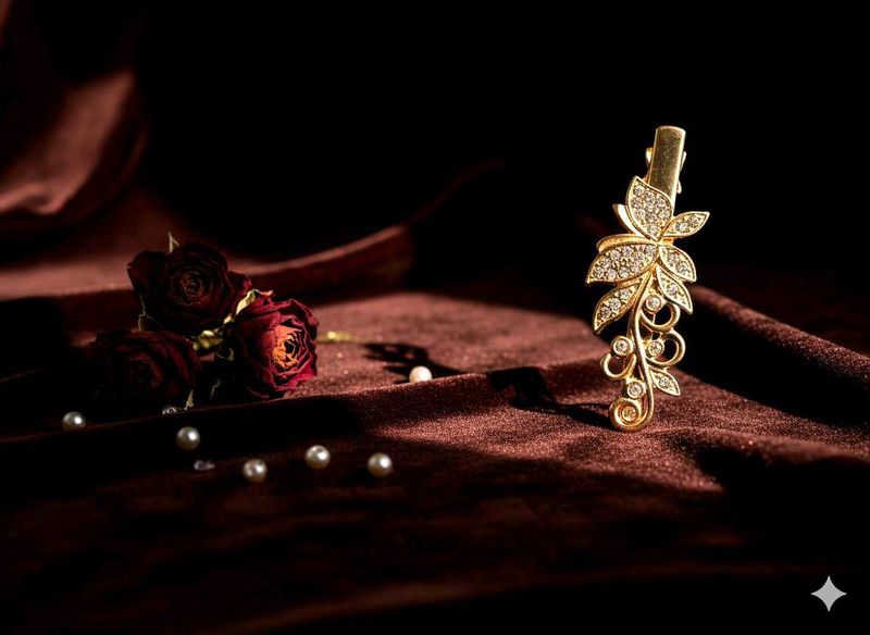 Elegant Leaf Hair Clip