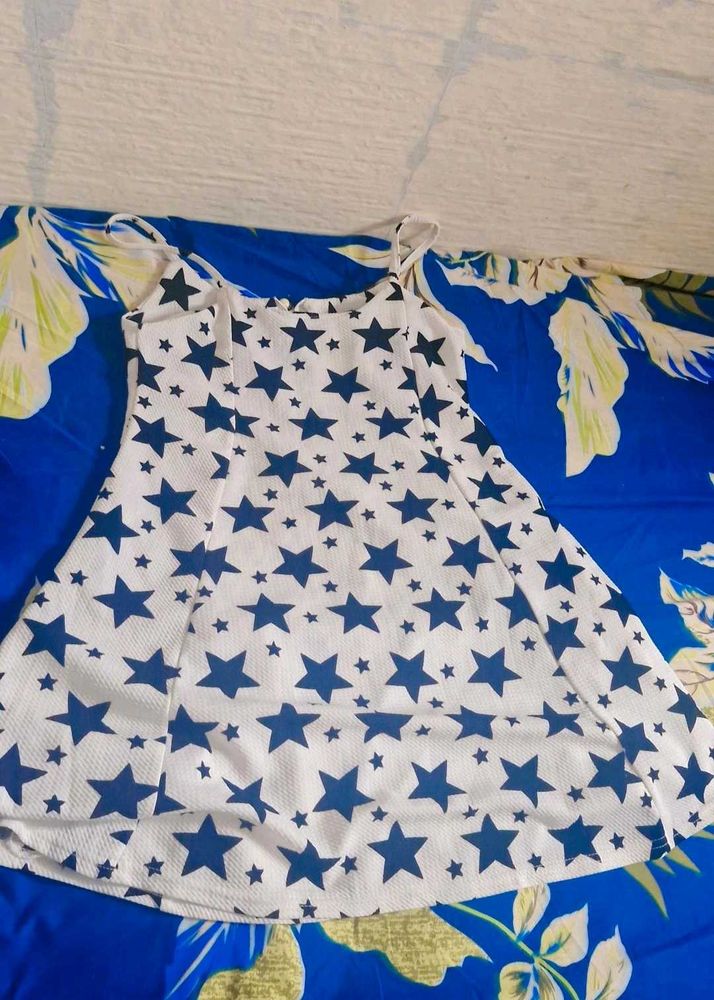 Star Print Sundress