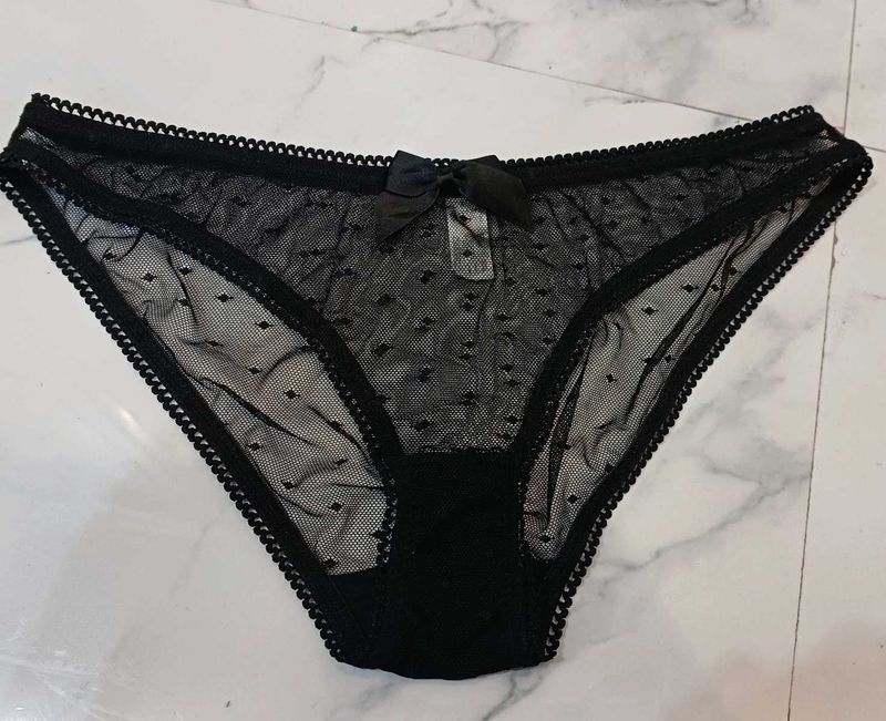 Elegant Black Lace Panty 30,32,34inch