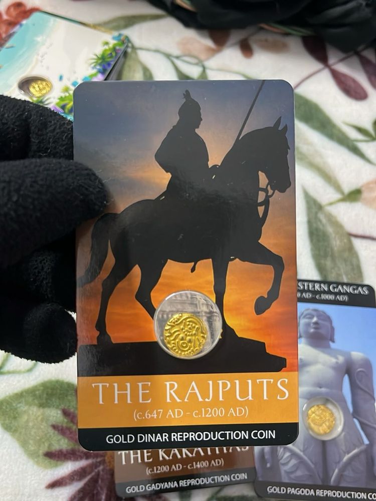 Rajput Gold Dinar Reproduction Coin