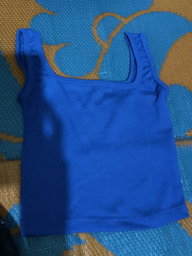 Blue Tank Top
