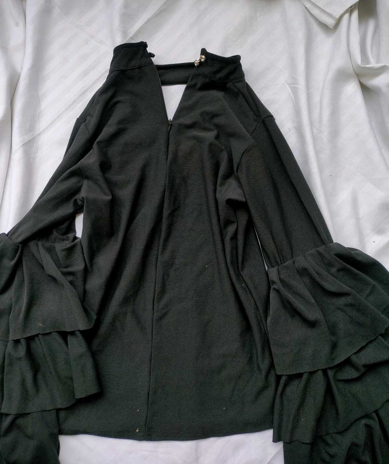 Ruffle Sleeve Top