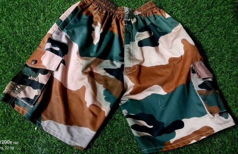 Camo Cargo Shorts