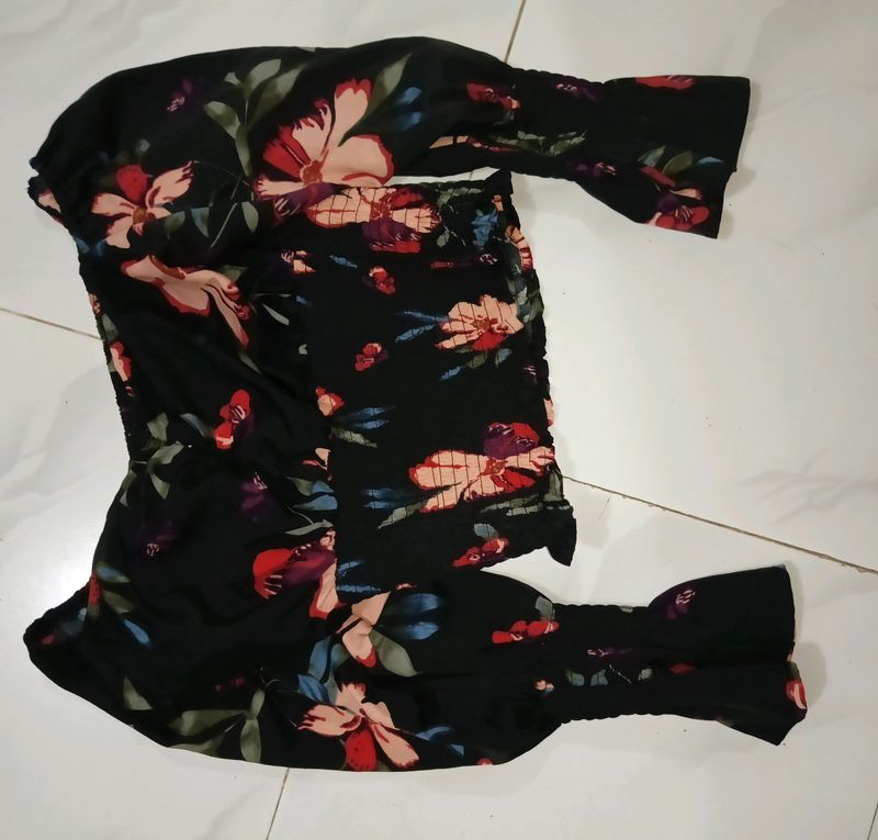 Black Crop Top