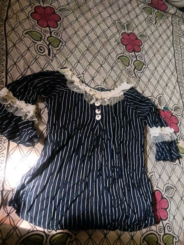 Striped Casual Dress