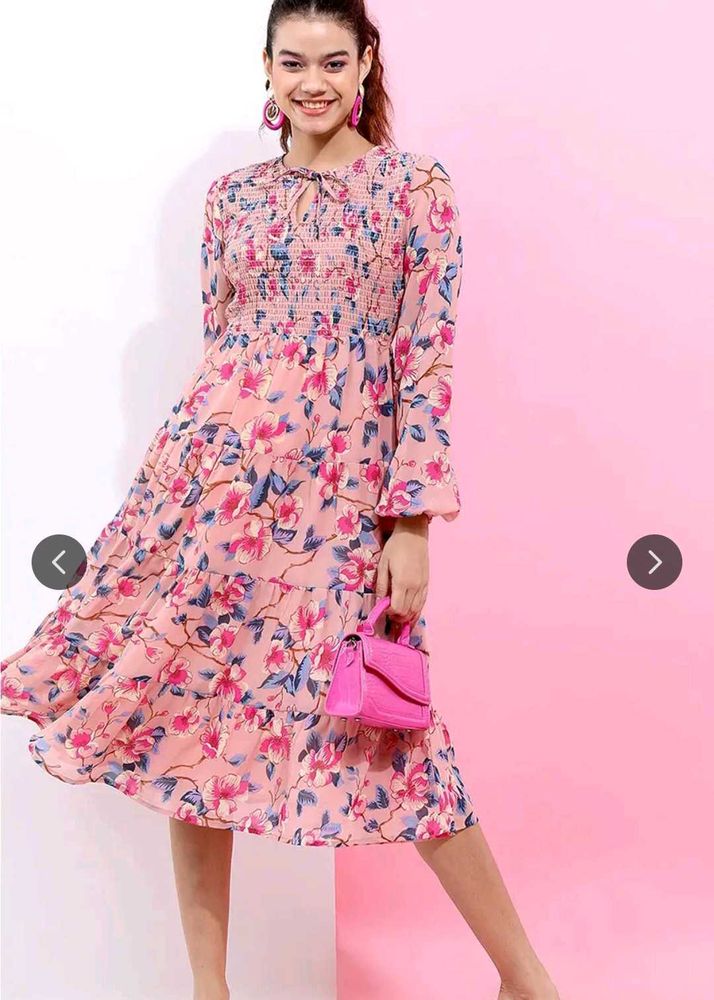 Floral Print Dress