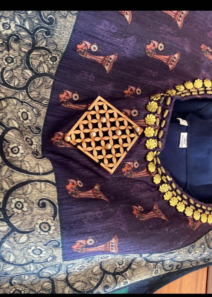 Multicoloured Ethnic Gown