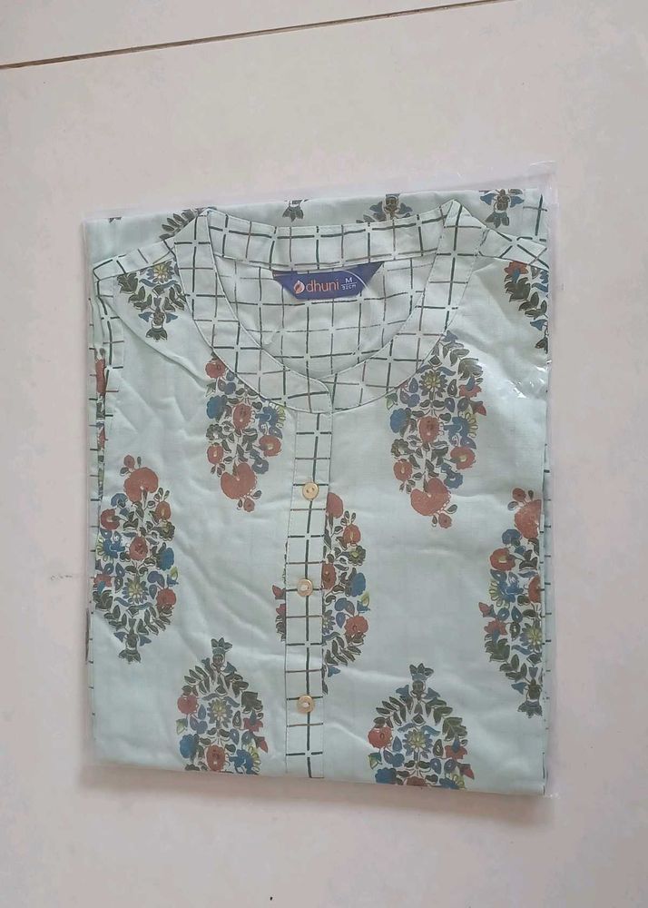Floral Print Kurta