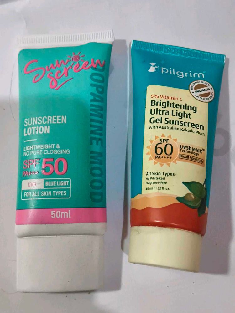 Sunscreen Lotions - Dopamine Mood &amp; Pilgrim