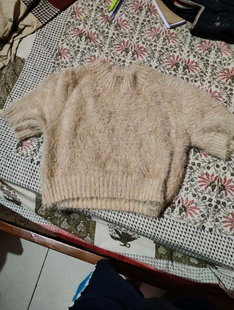 Fluffy Knit Sweater