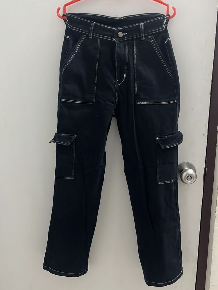 Black Cargo Pants