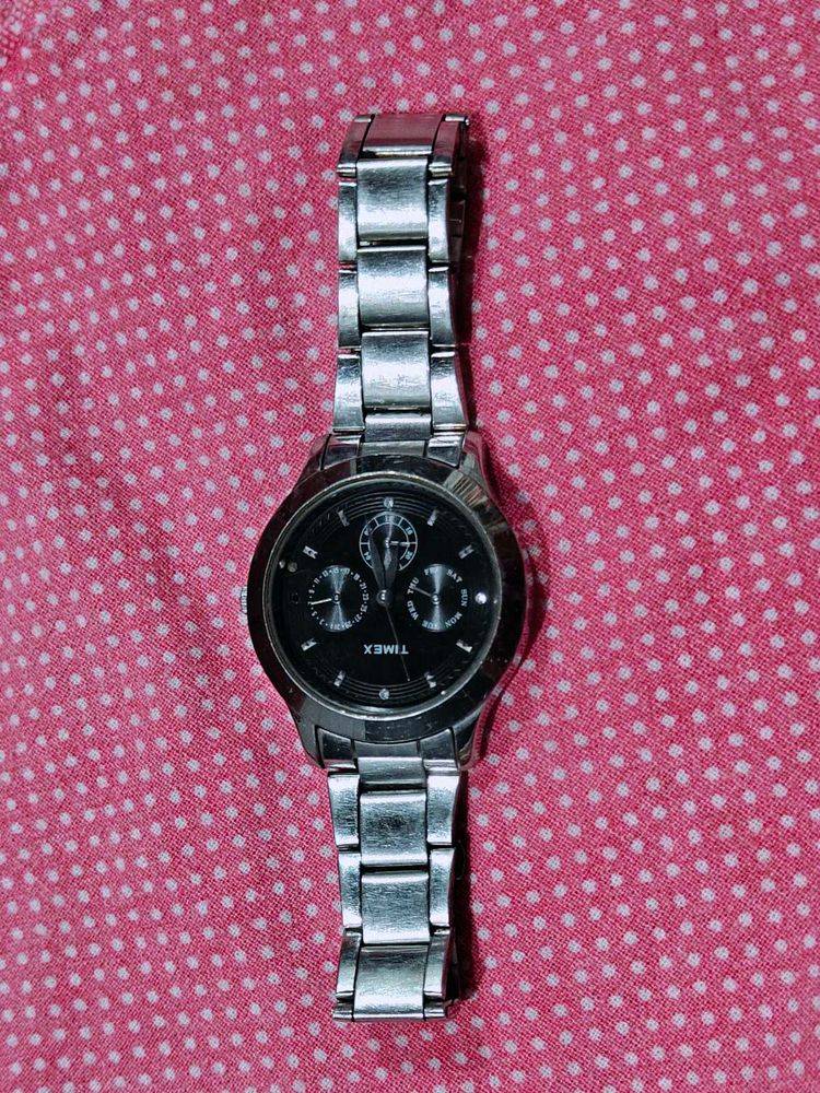 Grey Timex Watch