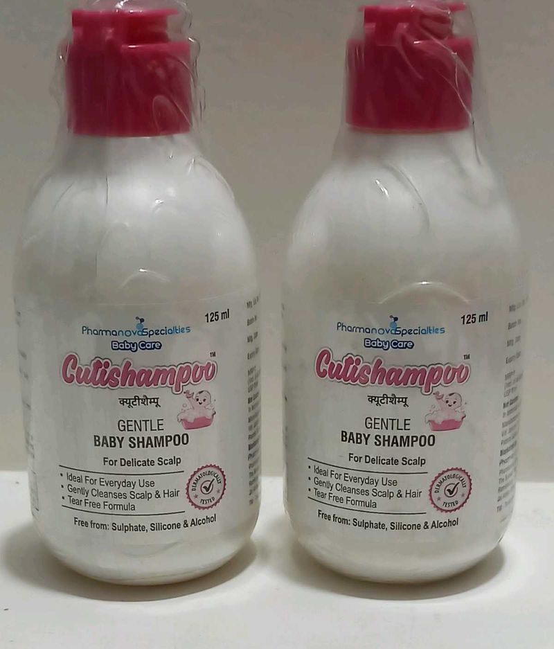 Cutishampoo Gentle Baby Shampoo With Khadi Soap
