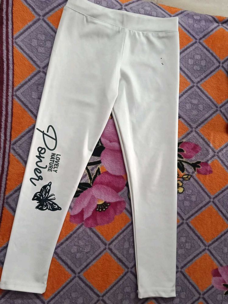 White &#39;Power&#39; Leggings