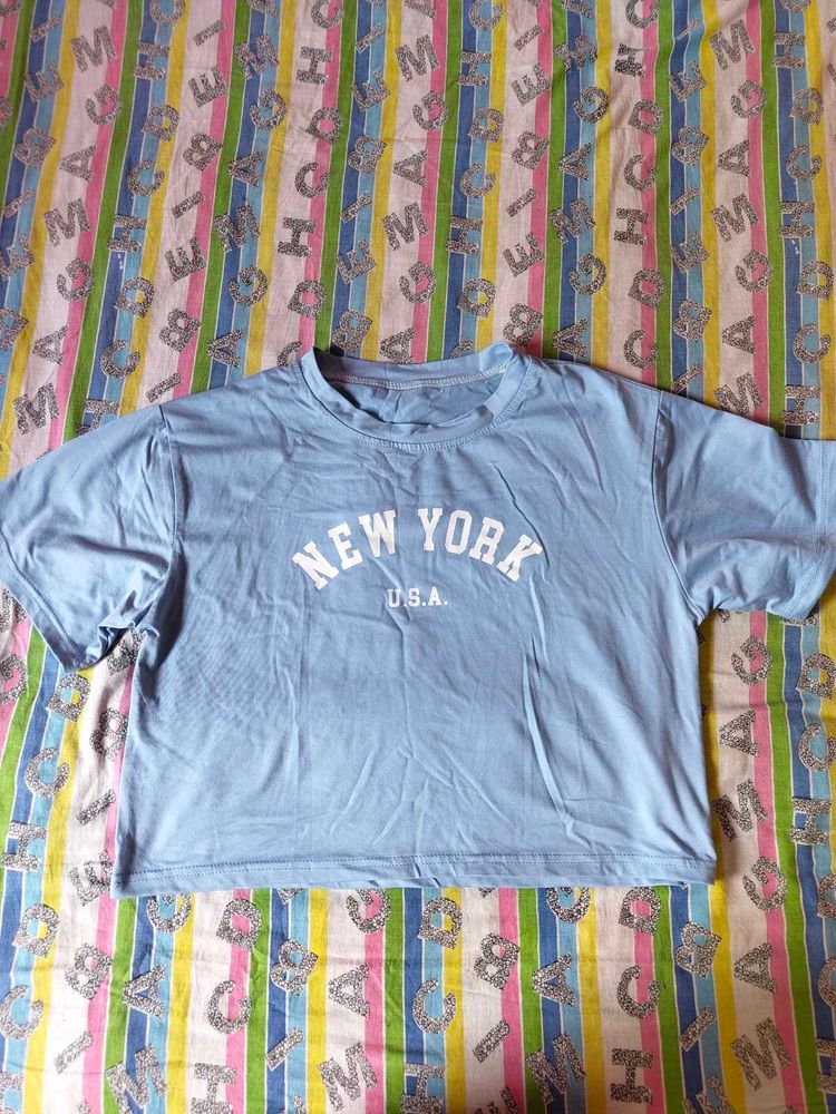 Cute Blue NY Tee
