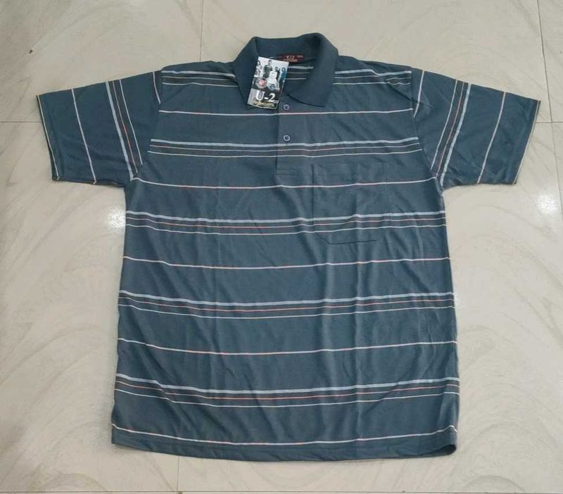 Striped Polo Shirt