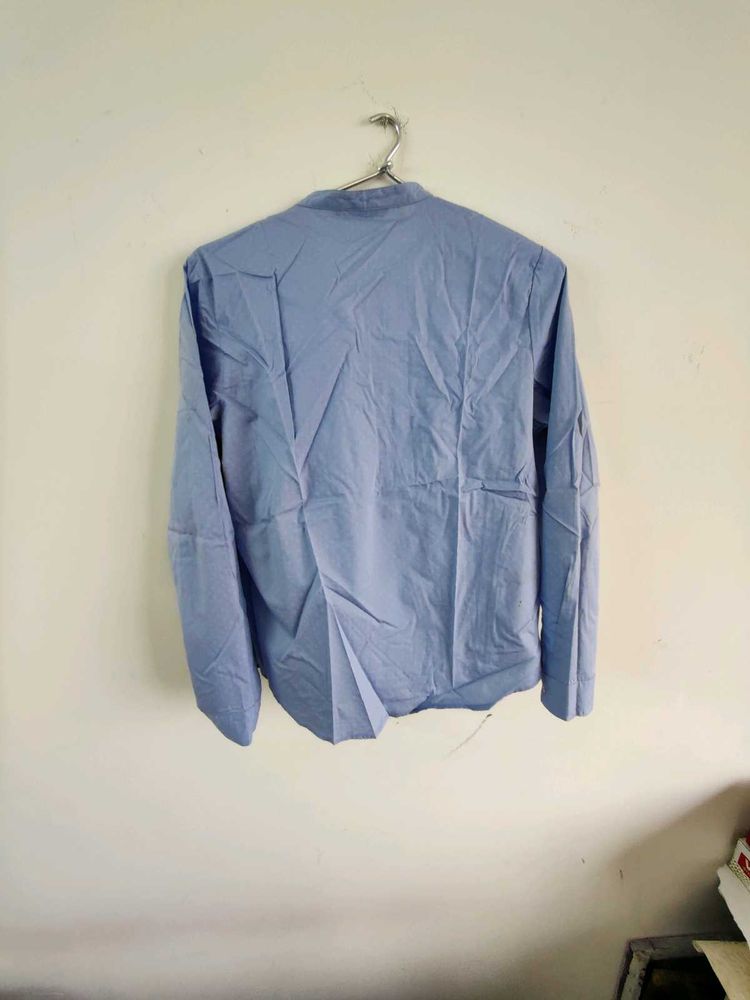 Blue Long Sleeve Shirt
