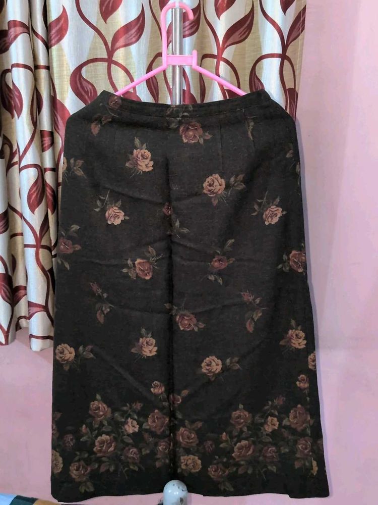 Floral Print Skirt