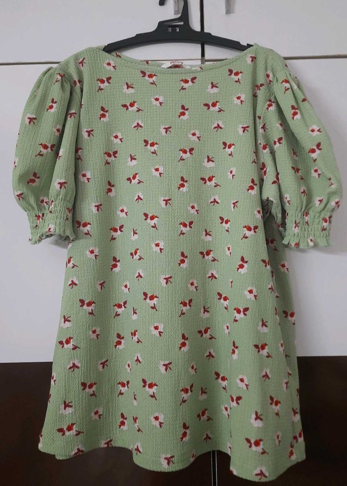 Honey By Pantaloons Green Floral Top