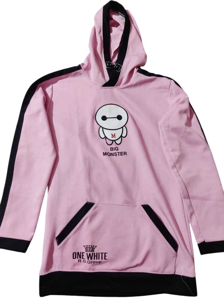 Pink Big Hero 6 Hoodie
