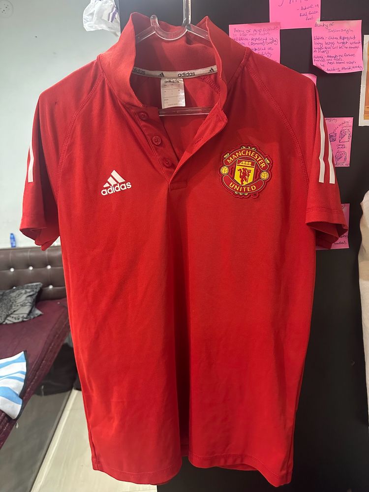 Original Adidas Manchester United Polo Tshirt