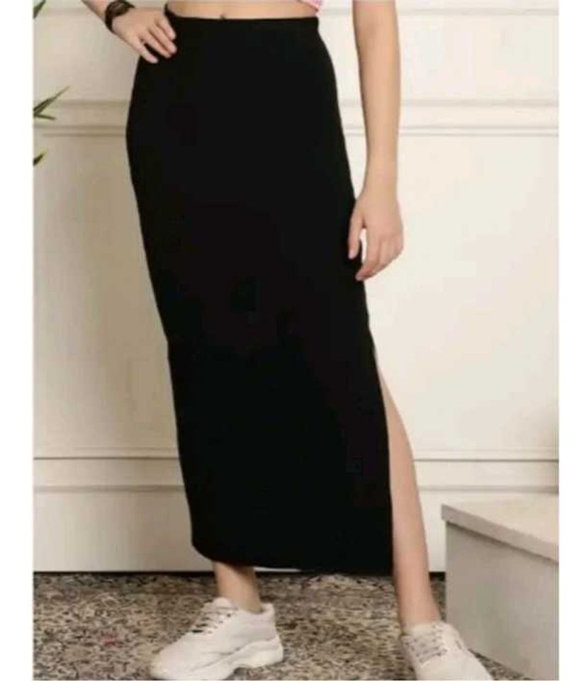 Elegant Black Pencil Skirt