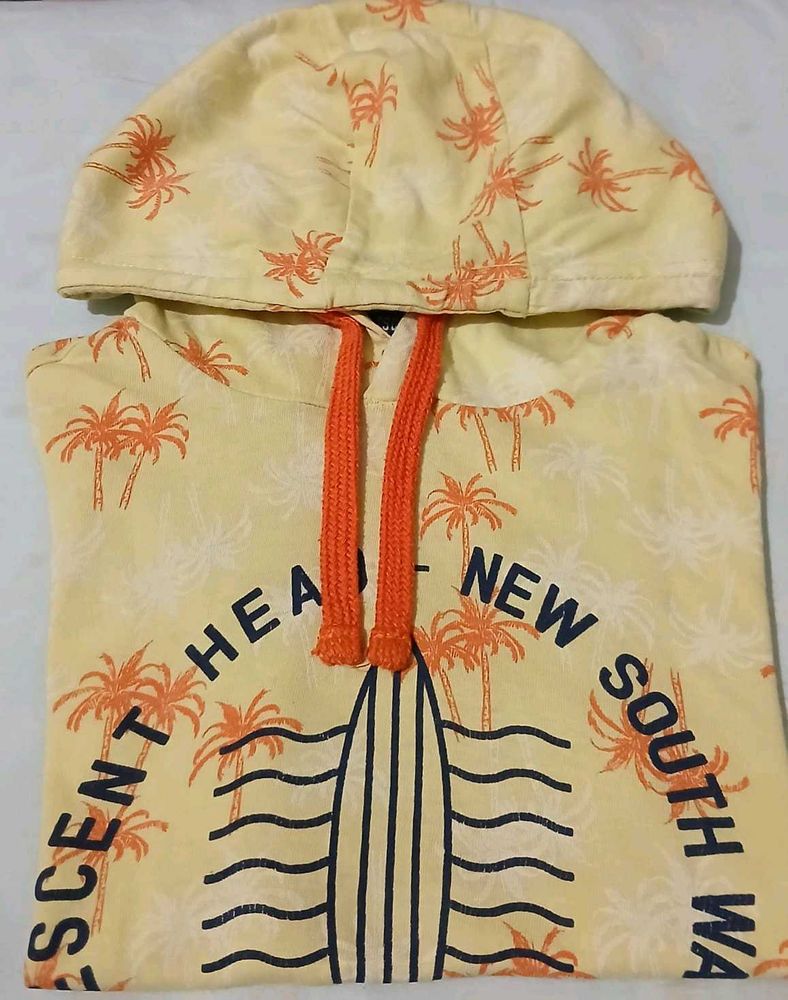 Graphic Print Hoodie