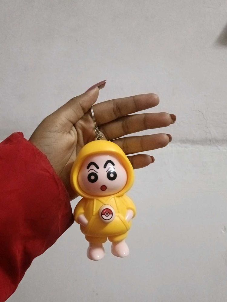 Shinchan Keychain Figurine
