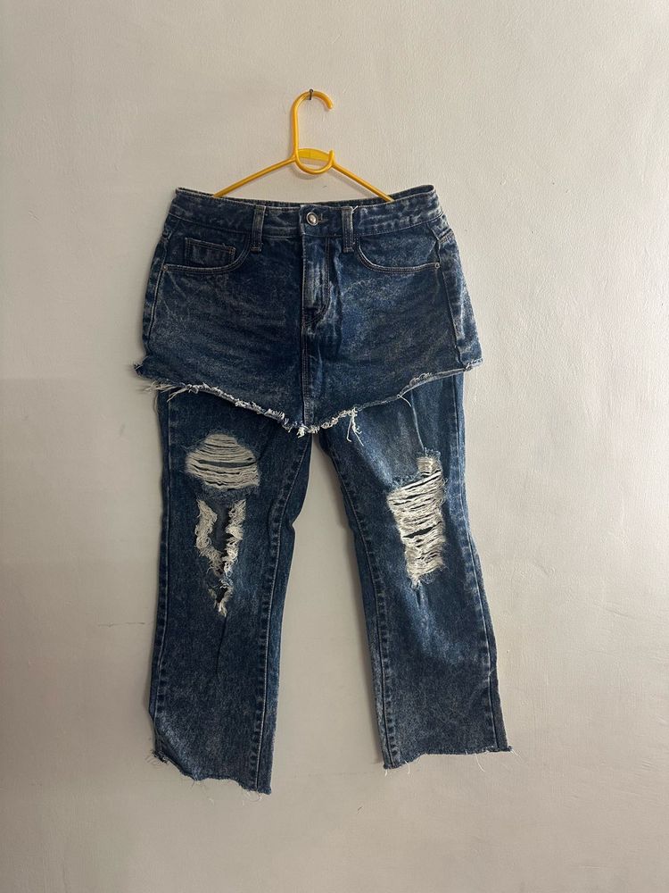 Priyanka Chopra Inspired Skirt Jeans