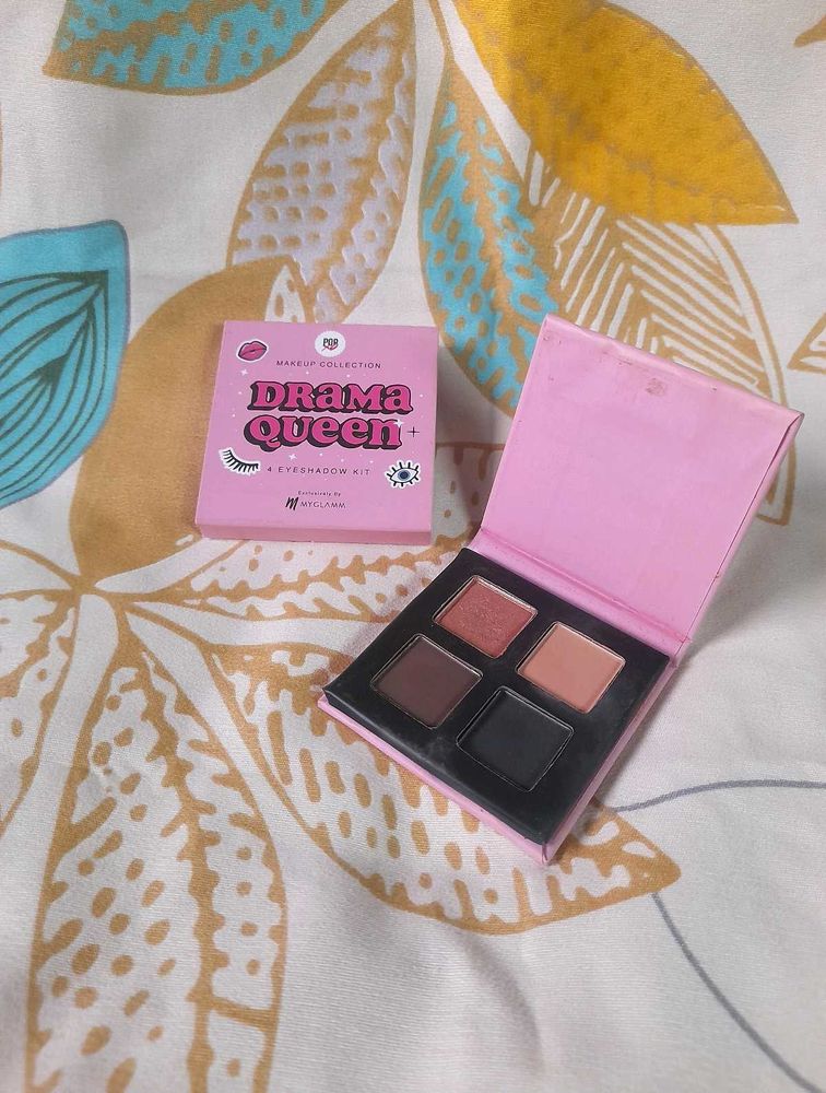 Popxo Myglamm Drama Queen 4 Eyeshadow Palette Kit
