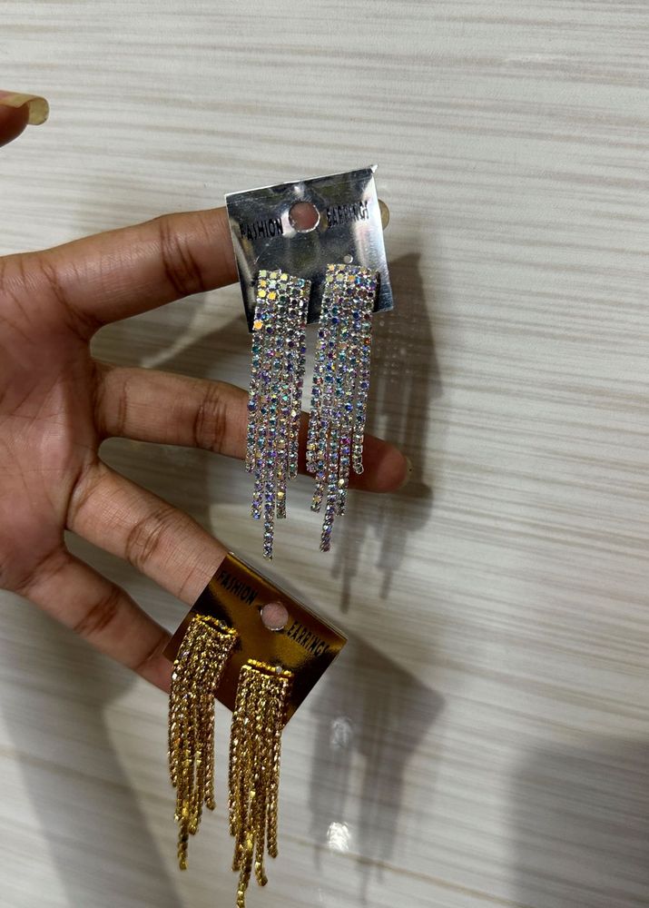 Sparkly Fringe Earrings