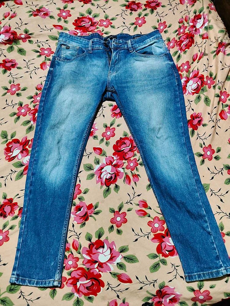 Stylish Blue Denim Jeans