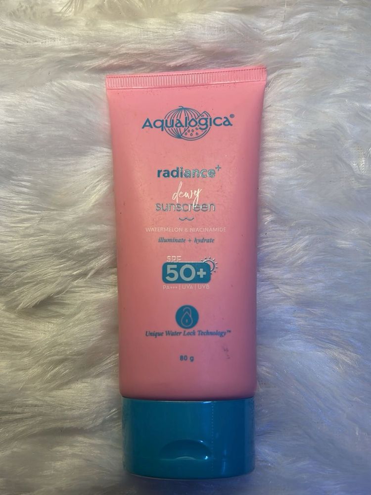Sealed Aqualogica Sunscreen
