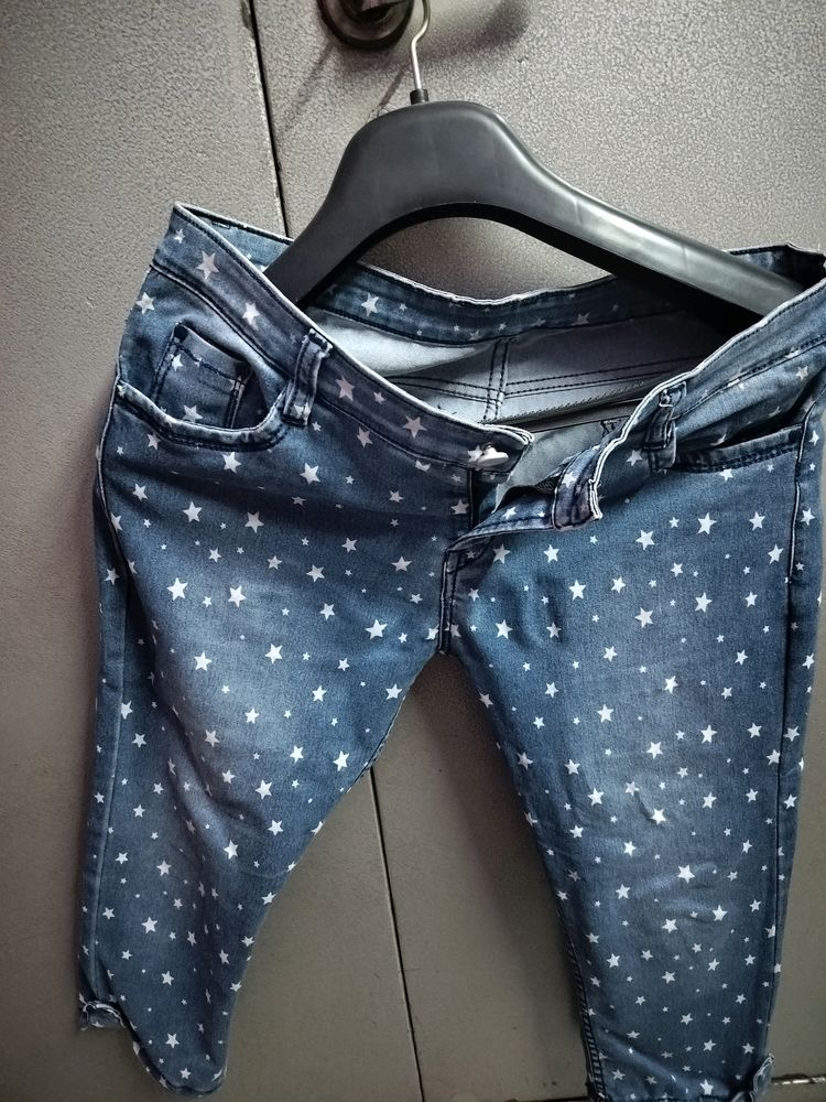 Denim Capry