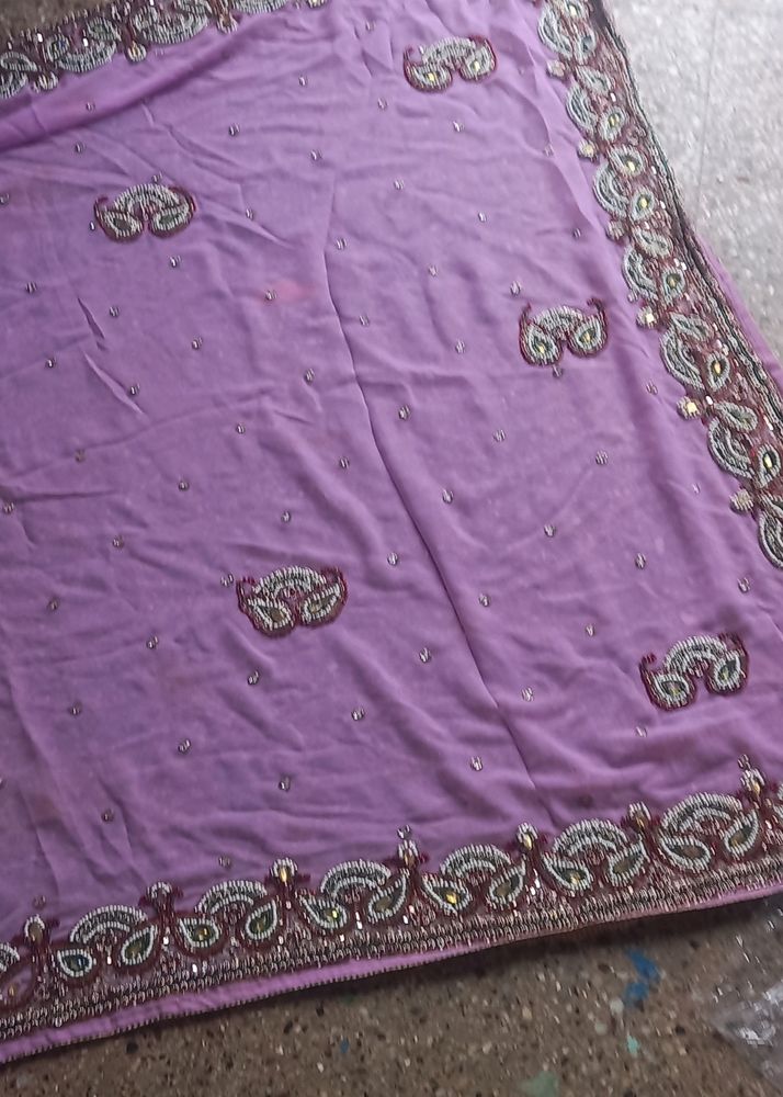 Work Saree